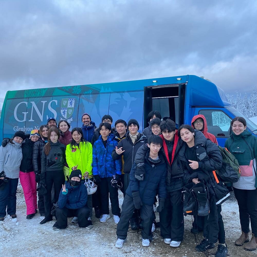 GNS students on ski trip