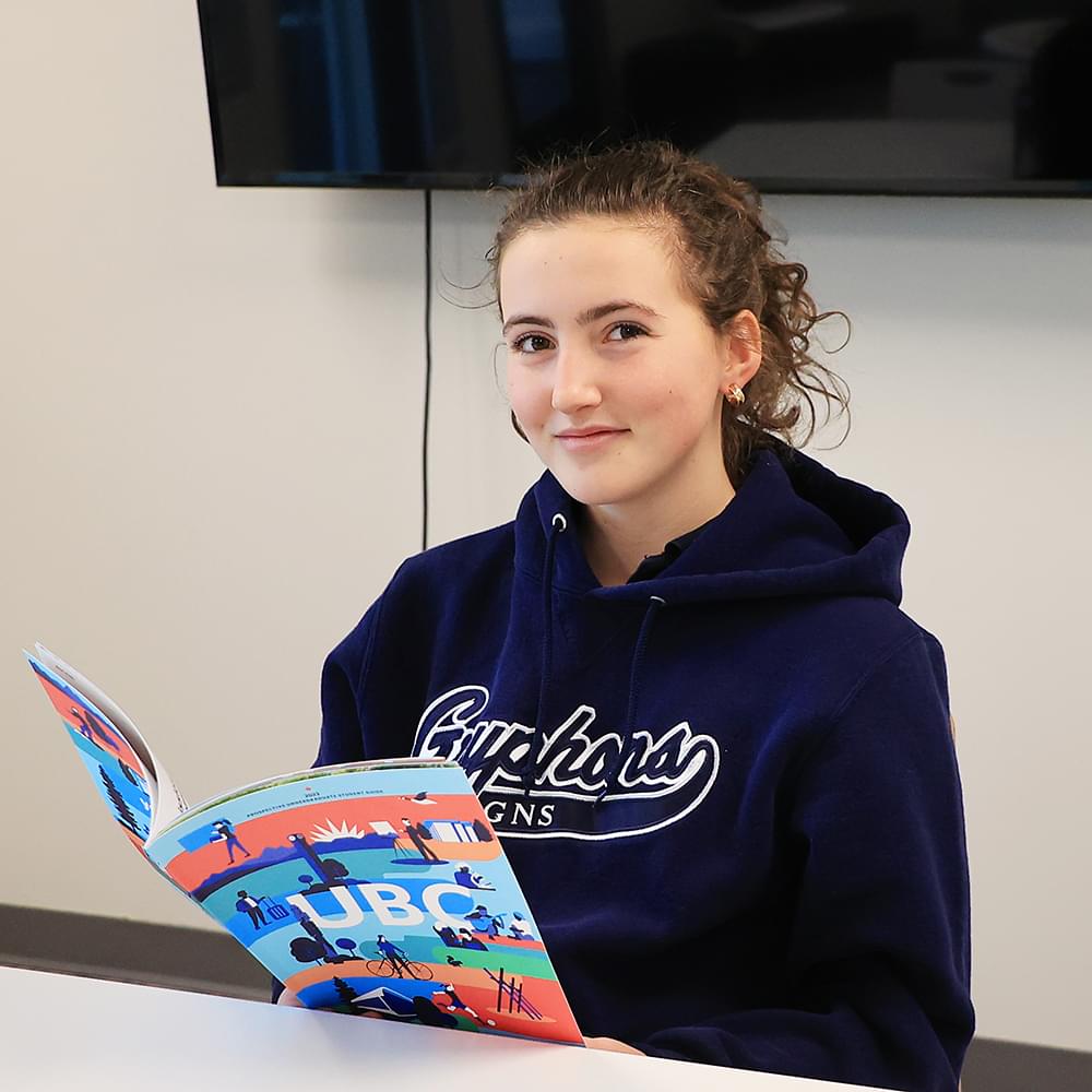 louisa in University Advising Centre