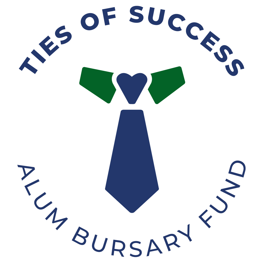 Ties of Success logo showing a drawing of a tie