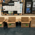 Boxes for recent Round Square initiative