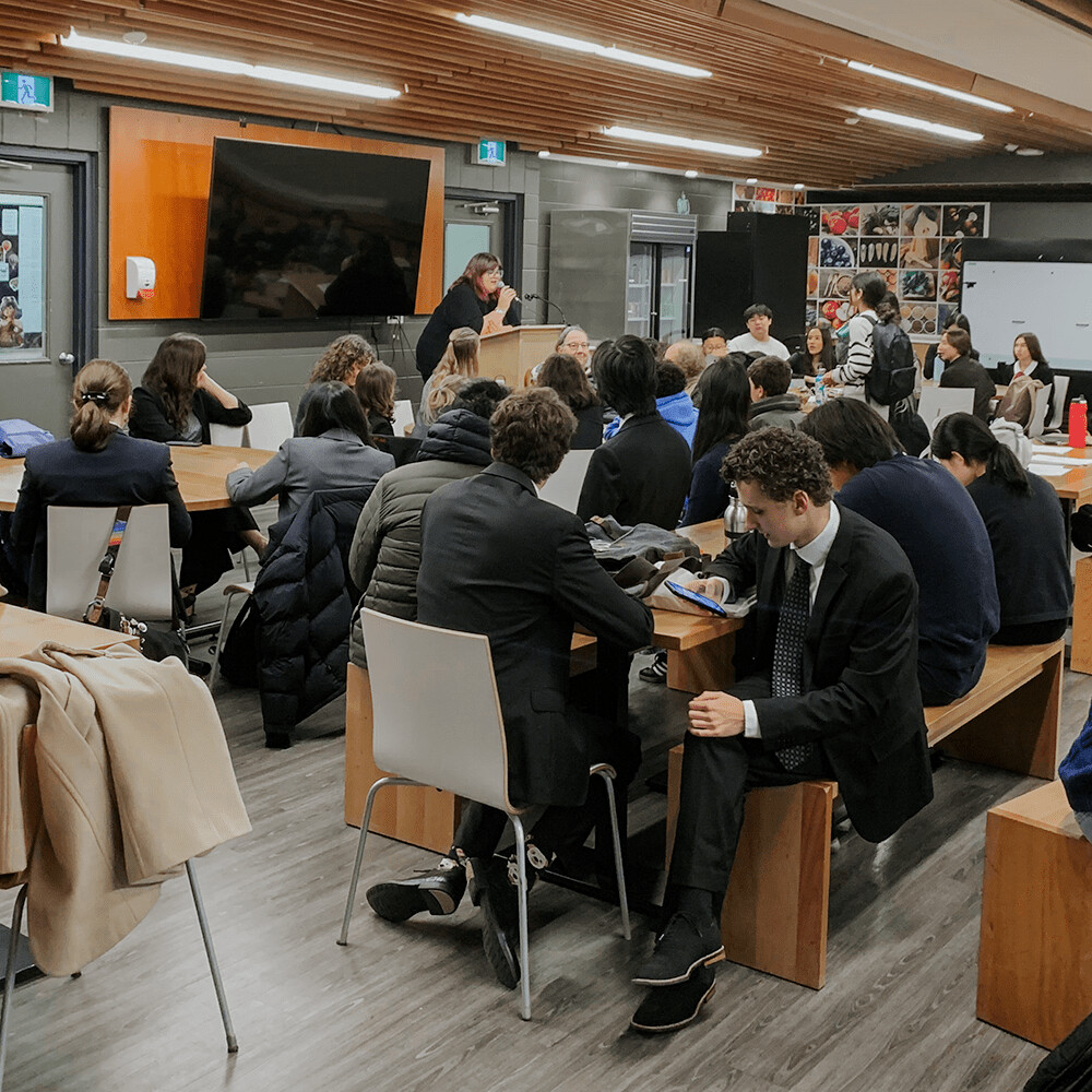 debaters prepare for the tournament