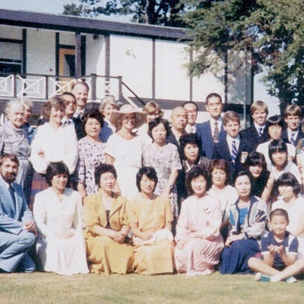 The exploratory group of teachers, parents and governors from Setagaya and Glenlyon, summer 1984