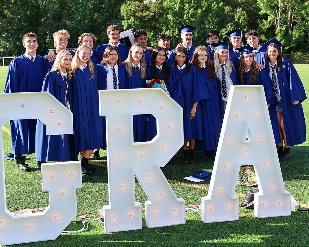 smiling graduates