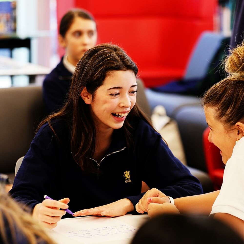 Grade 8 IB MYP student